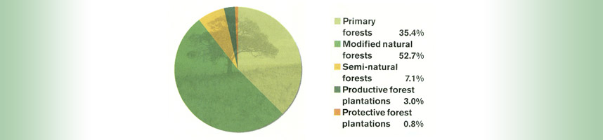 Characteristics of the world's forests (2005)