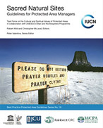 cover of the IUCN guidebook for sacred sites