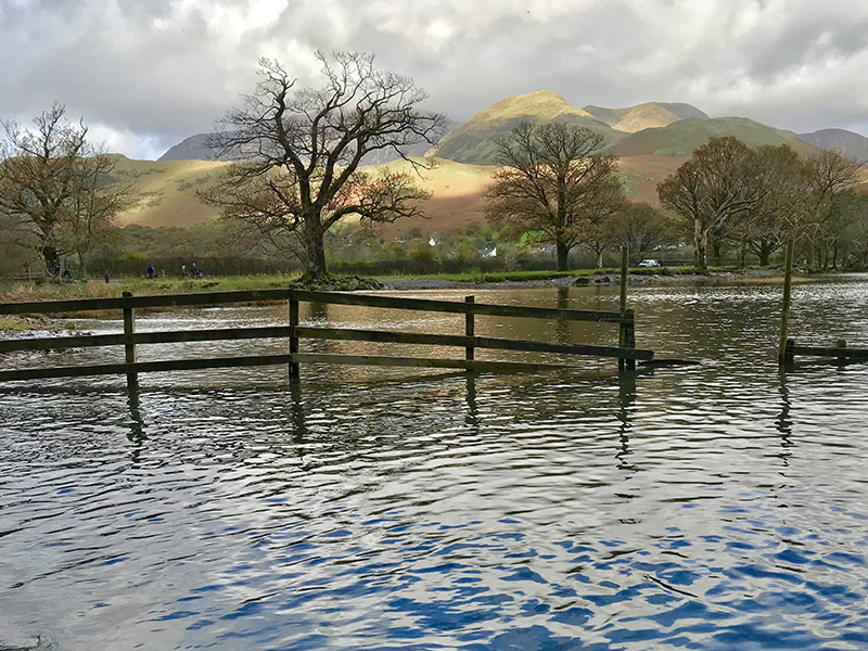 flooded lowlands in Cumbria. © JoJoH/shutterstock.com